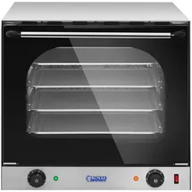 Royal Catering Gastro Pizza Konvektomat Kleinbackofen, Silber
