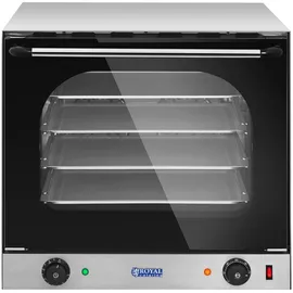 Royal Catering Gastro Pizza Konvektomat Kleinbackofen, Silber
