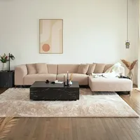 Home Deluxe Ecksofa TORINO Beige, Rechts