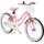 ACTIONBIKES MOTORS Actionbikes Kinderfahrrad Starlight 20 Zoll Rosa, Fahrradständer, Korb, Klingel, Kettenschutz