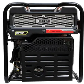 DeTec. Inverter Stromerzeuger 3,5 kW | Benzin Stromgenerator 230V | Notstrom Inverter Generator