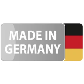 Fackelmann LIMA Midi 30,5 x 81 x 32 cm Weiß/Steinesche Glas/MDF/Metall/Spanplatte/Massivholz