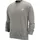 Nike Sportswear Club French-Terry-Rundhalsshirt Herren Dark Grey Heather/White XL