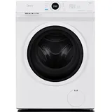 Midea MF10EW100B Waschmaschine / 10kg / 1400 U/Min/EEK A/Inverter Quattro Motor/Dampffunktion/Grosse Trommel/Nachlegefunktion/Kindersicherung/AquaStop, Weiß