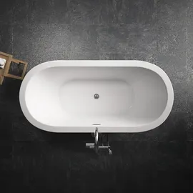 Tronitechnik Piperi freistehende Badewanne 168 x 80 x 55 cm (210 l)