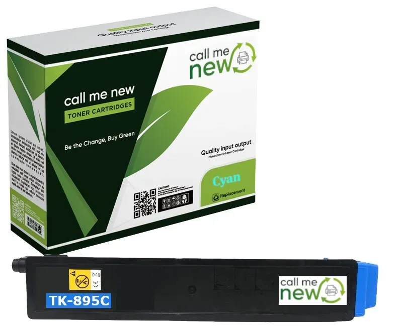 Callmenew Toner für Kyocera TK-895 cyan FS-C 8020 8025 8520 8525