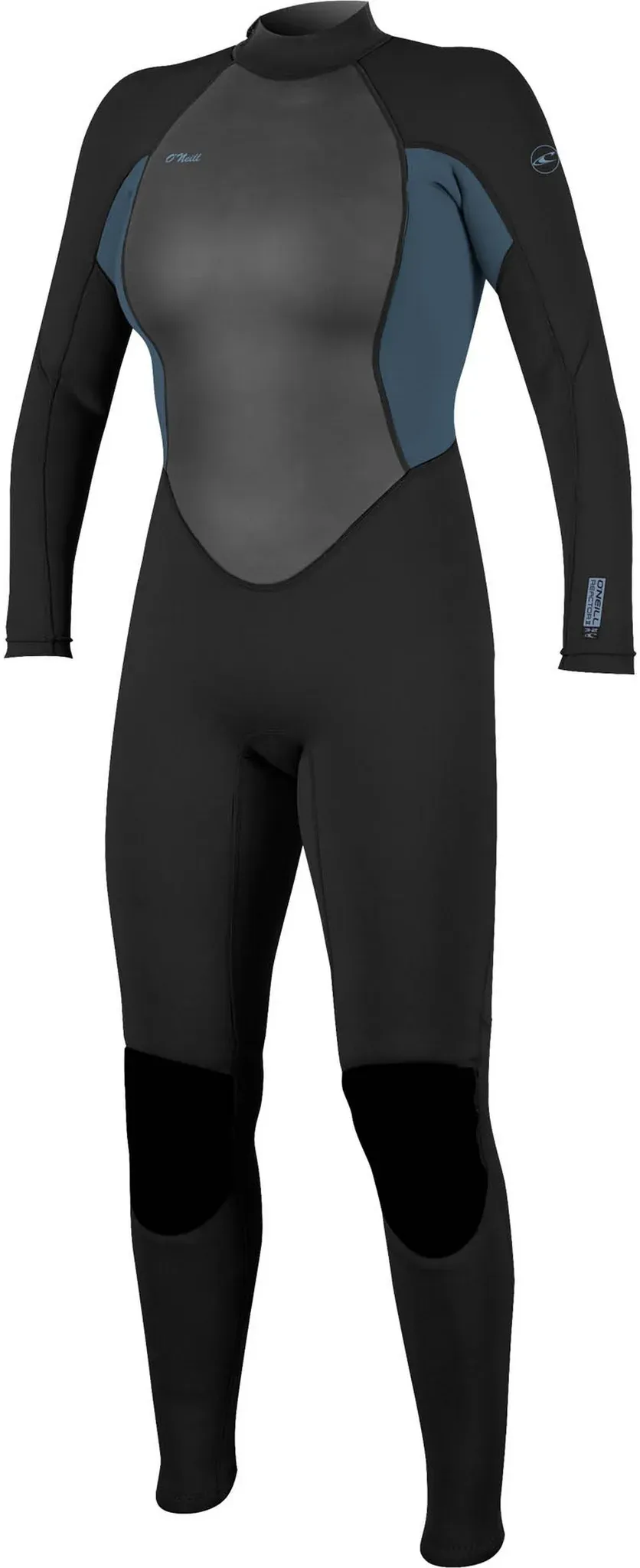 O'NEILL Reactor-2 3-2 Back Zip Full Neoprenanzug Damen in black-copenblue, Größe 42 - schwarz