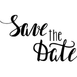 KnorrPrandell Stempel Save the Date 6,2 x 3,9 cm Beige