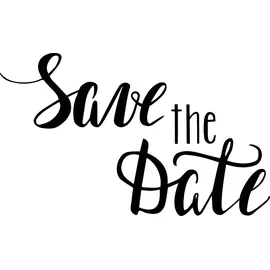 KnorrPrandell Stempel Save the Date 6,2 x 3,9 cm Beige