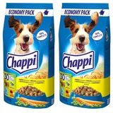 Chappi Trockenfutter mit Geflügel und Gemüse 2 x 9 kg