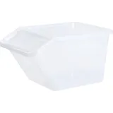 Plast Team Aufbewahrungsbox Basic Box Schrägkasten 40 l 1-tlg. transparent