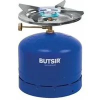 butsir - Blauer Flaschenzerstörer Campingkocher ø23x7cm