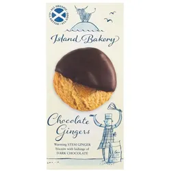 Chocolate Gingers - Ingwerkekse mit dunklem Schokoladenüberzug 133g