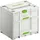 Festool Systainer SYS3-SORT/2 M 337 mit 2 Trennstegen schwarz 39,6 x 29,6 x 33,7 cm