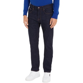 Tommy Hilfiger Straight-Jeans Denton - Blau,Schwarz - 30, Länge 34, blau ohio rinse, 30W 34L