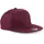 Beechfield 5 Panel Snapback Kappe Burgundy One Size