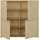 Forte Highboard 124,5 x 121,5 x 34,9 cm Buttergelb