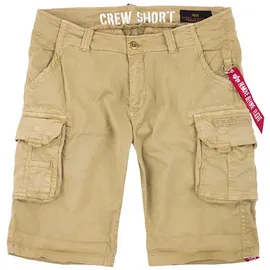 Alpha Industries Crew Short Short für Herren Sand