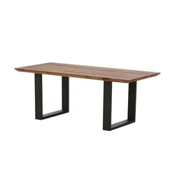 Woodford Massivholztisch  Pantheon ¦ holzfarben ¦ Maße (cm): B: 90 H: 76