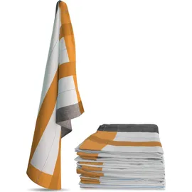 ASPERO 100 Geschirrtücher aus Baumwolle - Orange