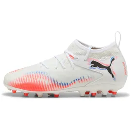 Puma Future 8 Match MG Kinder puma white/puma black/glowing red 28
