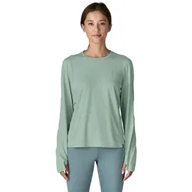 Patagonia Cool Sun Damen Longsleeve, grün - XL