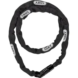 Kettenschloss Abus Steel-O-Chain 4804C/110 SCHWARZ|SCHWARZ|SCHWARZ No Size