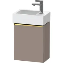 Duravit Waschtischunterschrank 1 Tür 36,4 x 44 x 22,2 cm Basalt Matt