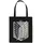 ABYstyle Scout Badge Tote-Bag Baumwolle Black