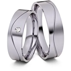 Trauringe G ̧tersloh 585er Palladium - 4841