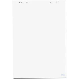 Herlitz Flipchart-Papier blanko 65,0 x 98,0 cm, 20 Blatt, 5 Blöcke
