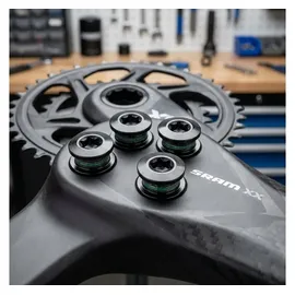 Sram Kettenblattschrauben Alu 4 Stück Weiss