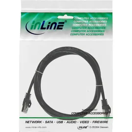 InLine Patchkabel, SF/UTP, Cat.5e, schwarz, 5m