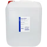 2 x Aqua Dest 10 L destilliertes Wasser reines Wasser Laborwasser - 20 l