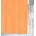 Spirella Duschvorhang 180 x 180 cm orange