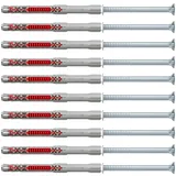 Fischer Langschaftdübel duoxpand 10 x 120 T Senkkopfschraube - 10 Stück - 562157