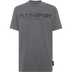 PLEIN SPORT Herren Shirt STATEMENT, Grau, XL