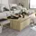 furnicato Couchtisch Sonoma-Eiche Braun 80 x 31 x 80 cm