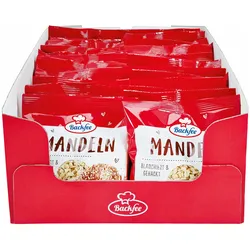 Backfee Mandeln gehackt 100 g, 25er Pack