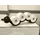 DanDiBo Ambiente Toilettenpapierhalter Holz Schwarz Raupe Klopapierhalter Wand WC Rollenhalter Ersatzrollenhalter