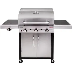 Char-Broil Gasgrill Performance 340 S + TRU-InfraredTM Technology + Deckelthermometer + SureFire Zündung + Warmhalterost #140824