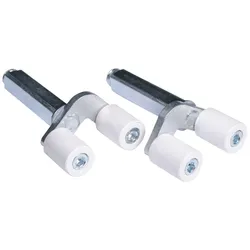 Bastef Universal heber Adapter - Gabel Rollen, silber