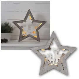 Star Trading LED Fensterleuchter Fauna 32 x 33 cm