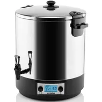 Hyundai Einkochautomat PC222, 25 l Füllmenge, 2000 W, l, Timer 1 - 180 Minute, Thermostat, Display, Temperaturkontrolle 30°-100°C, Abschaltautomatik 37299540-0 schwarz