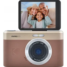 Kodak Pixpro C1BN Digitalkamera Braun