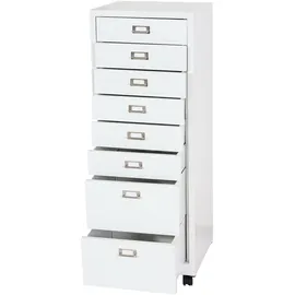 Mendler HWC-L49 Aktenschrank 115x40x41 cm weiß