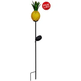 NÄVE LED-Solar-Erdspieß Ananas Orange 81 cm