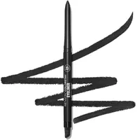 Revlon ColorStay Eyeliner Pencil, Nicht Übertragender und Wasserfester Eyeliner-Stift, Schwarz, Integrierter Anspitzer und Schwamm, 201 Black,