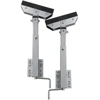 VidaXL Bootstrailer-Stützen Vollgummi 2er-Set 63 - 88 cm