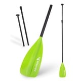 Abahub SUP Paddel / 2 in 1 Sup Kajak Paddel Aluminium Einstellbares Stand Up Paddle für Paddleboard, Aluminiumlegierung PU-beschichtete Schaft 172-213cm Kunststoff Nylon Klinge (SPD_Grün)